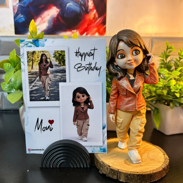 Cute 3D Cartoonish Miniature – Custom Made Just for You